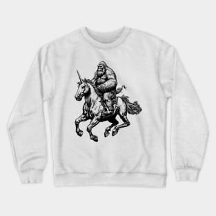 Bigfoot Unicorn shirt Crewneck Sweatshirt